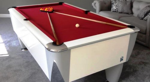 Pool table store couch