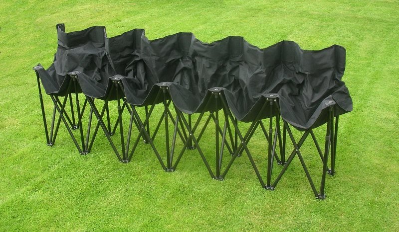 six seater folding chair